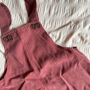 Girls Mango Pinafore Dress